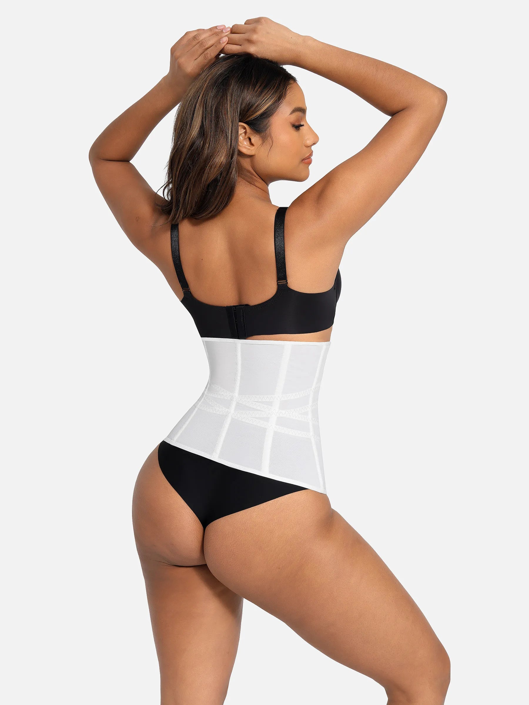 Shapevive Waist Trainer for Women – Mesh Corset Body Shaper with Steel Bones