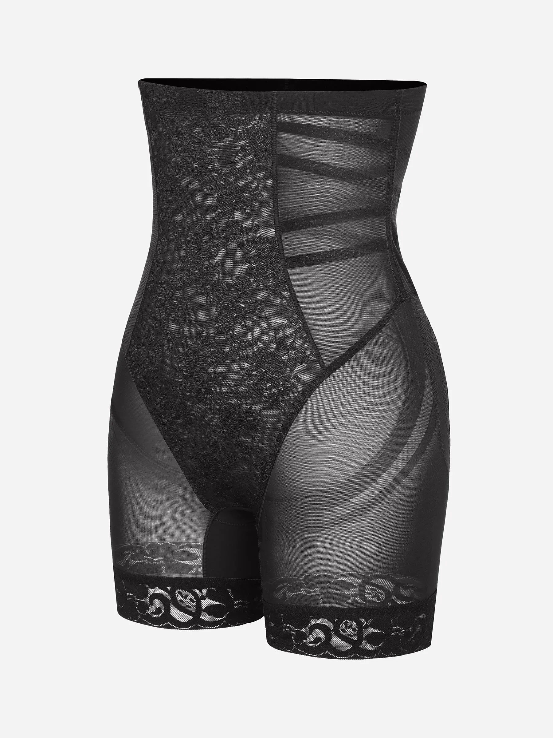 Shapevive Patterned Lace Breathable Shapewear Shorts