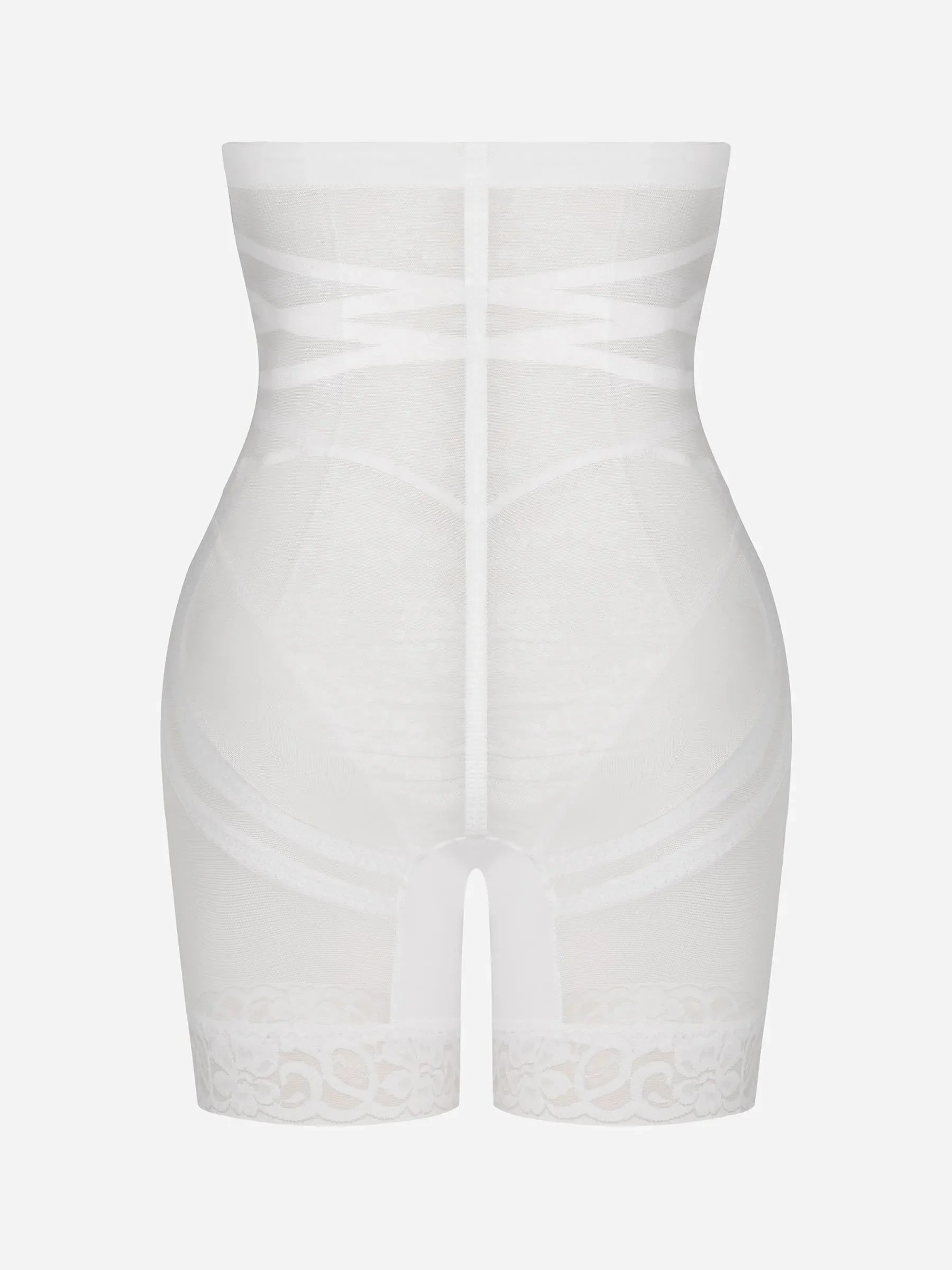 Shapevive Patterned Lace Breathable Shapewear Shorts