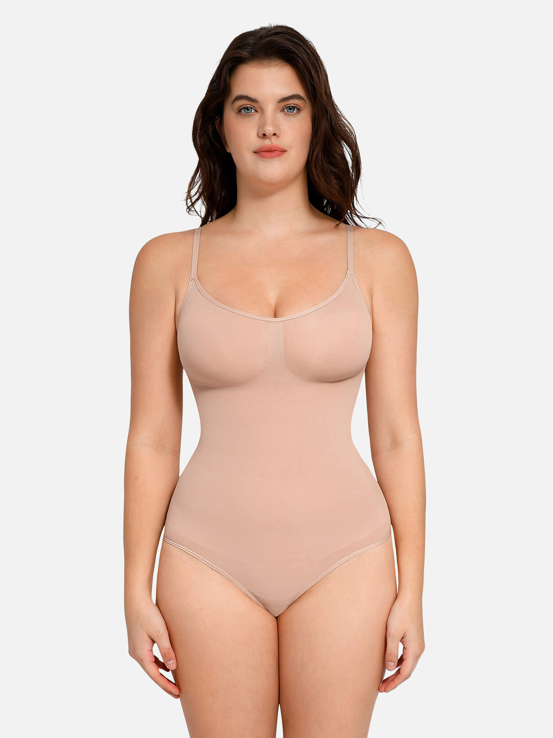 Shapevive Everyday Wear Seamless Thong Bodysuit