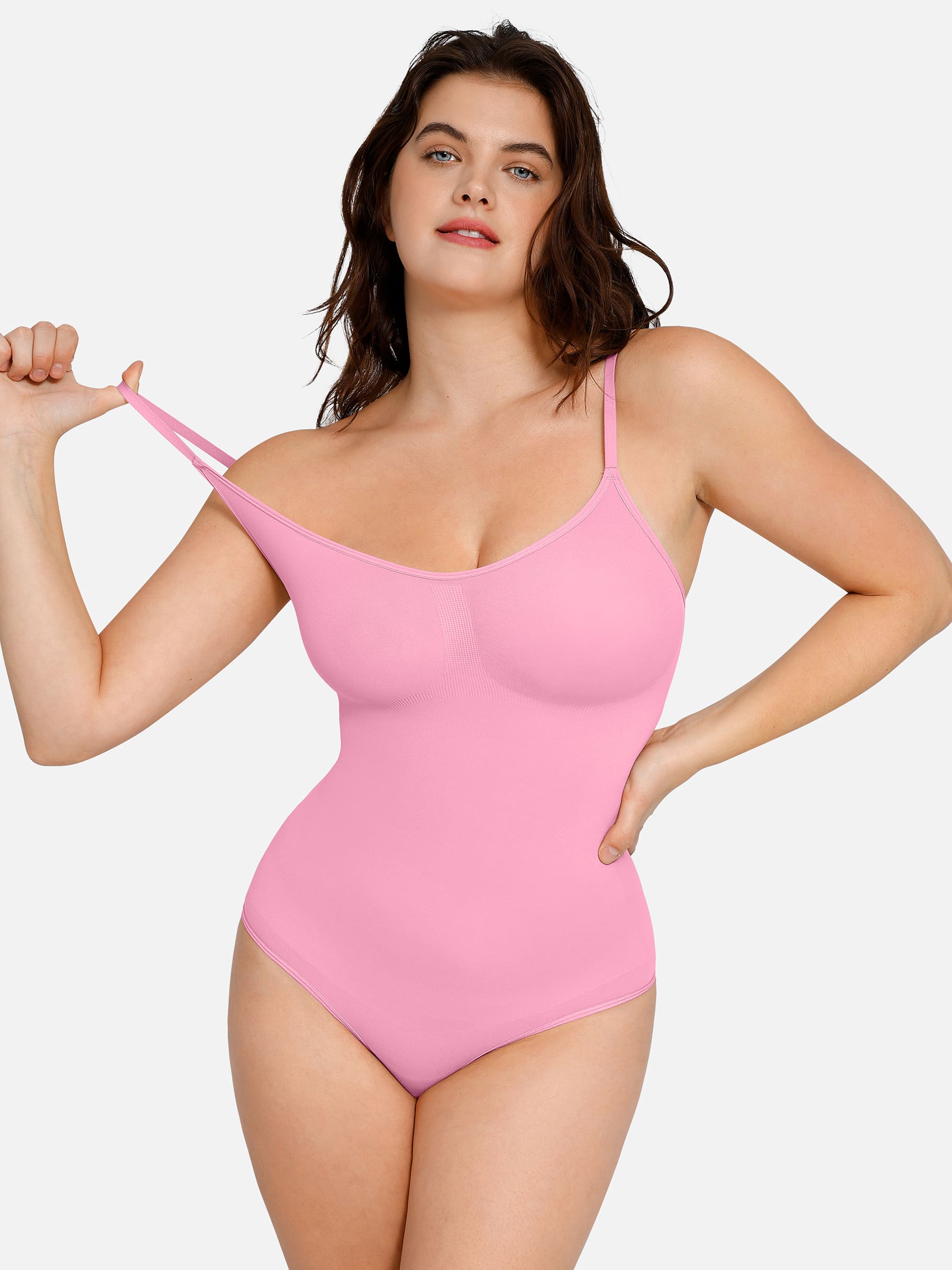 Shapevive Everyday Wear Seamless Thong Bodysuit