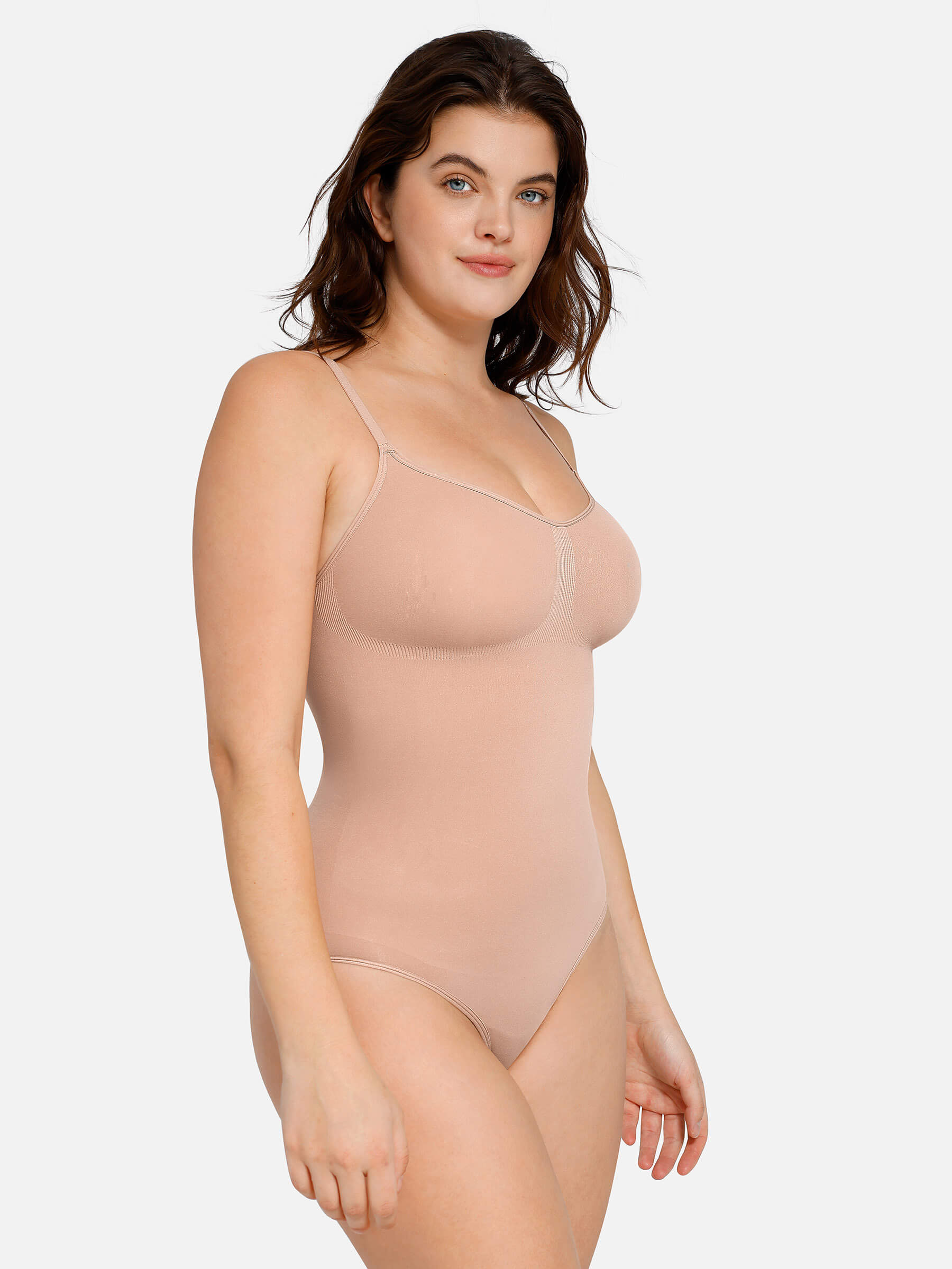 Shapevive Everyday Wear Seamless Thong Bodysuit