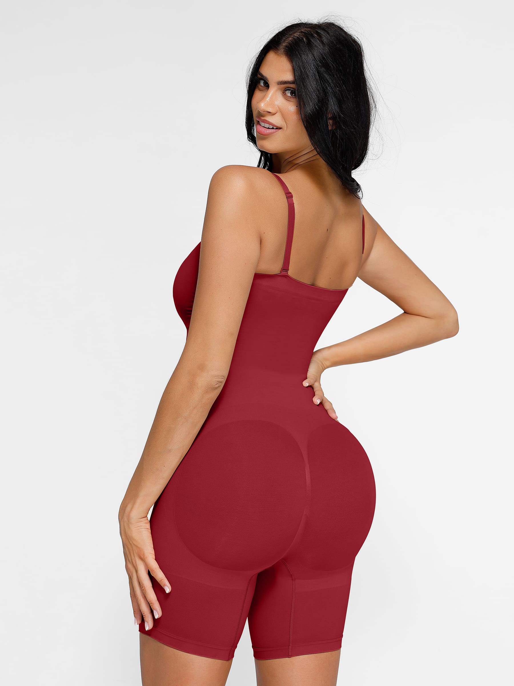 Shapevive Seamless Strapless Bodysuit with Removable Straps