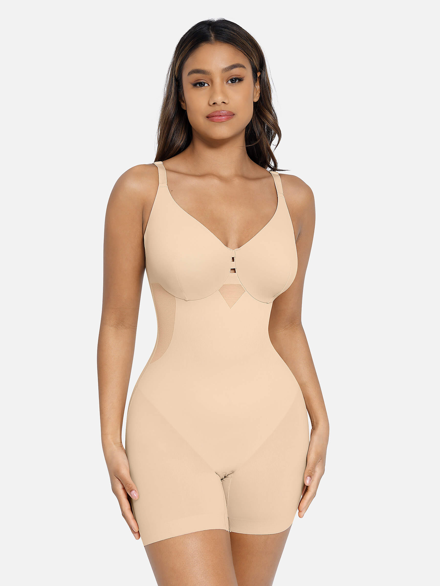 Shapevive Seamless Thigh Control Breast Lift Shapewear