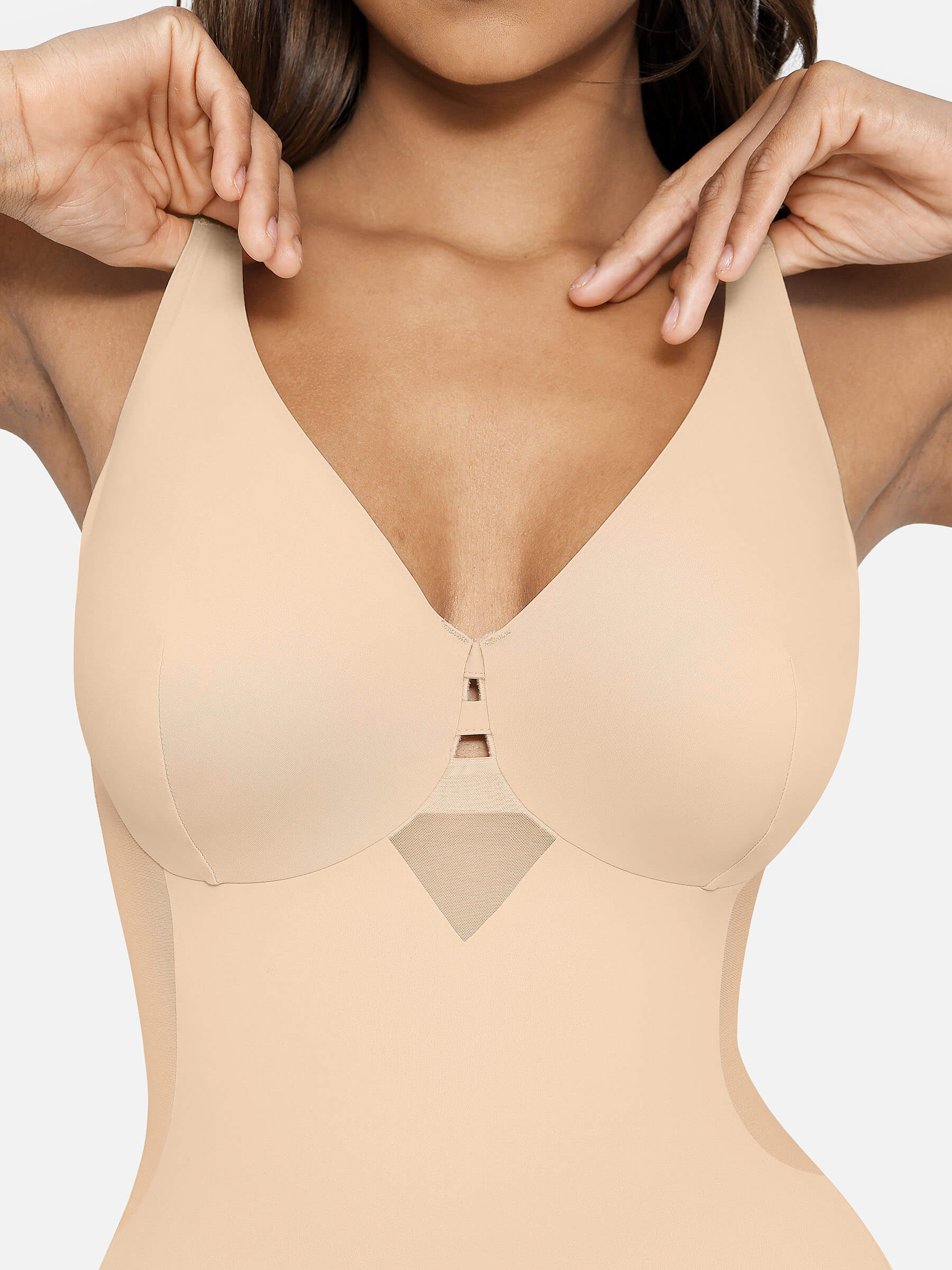 Shapevive Seamless Thigh Control Breast Lift Shapewear