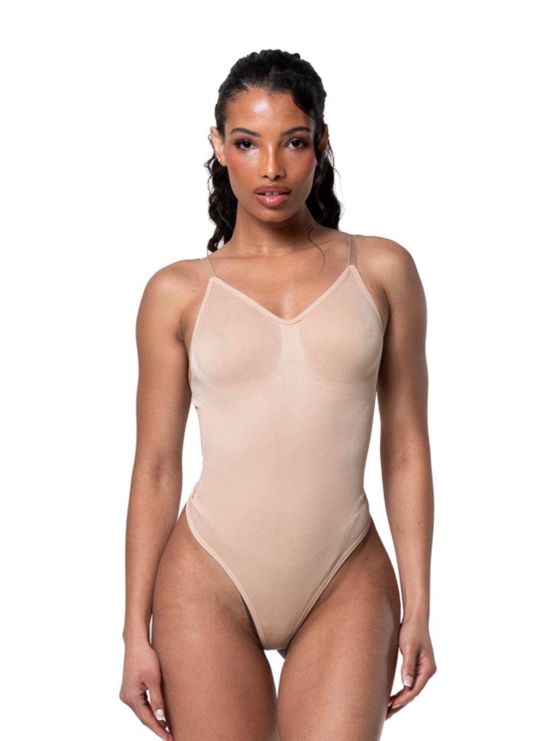 Bodysuit mit tiefem Rückenausschnitt und Tanga