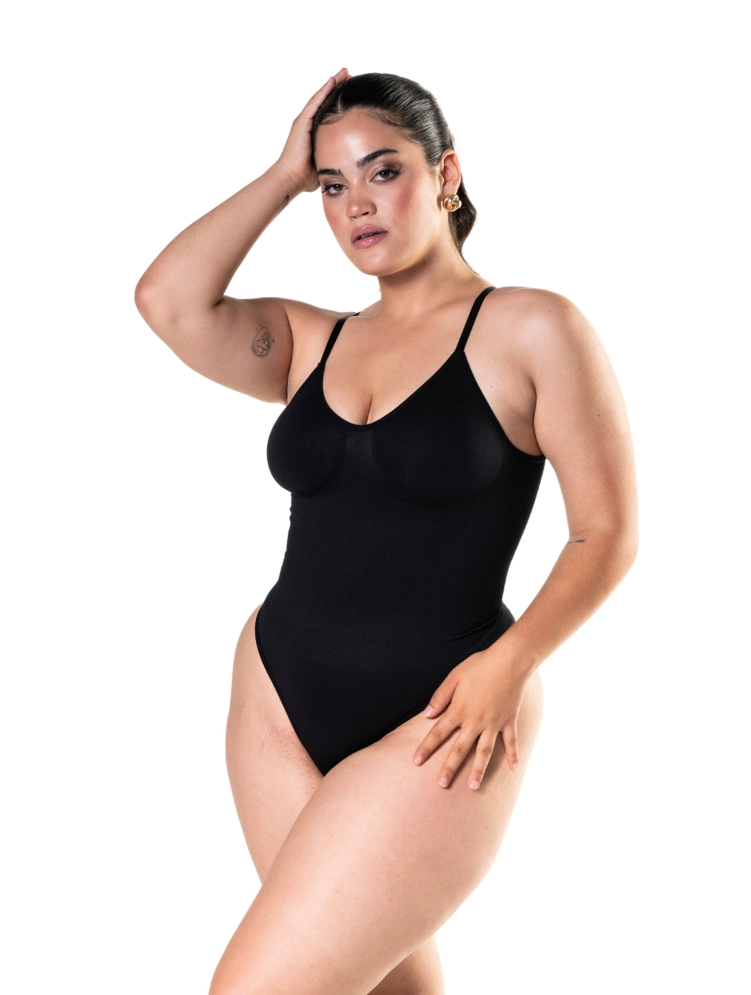 Bodysuit mit tiefem Rückenausschnitt und Tanga