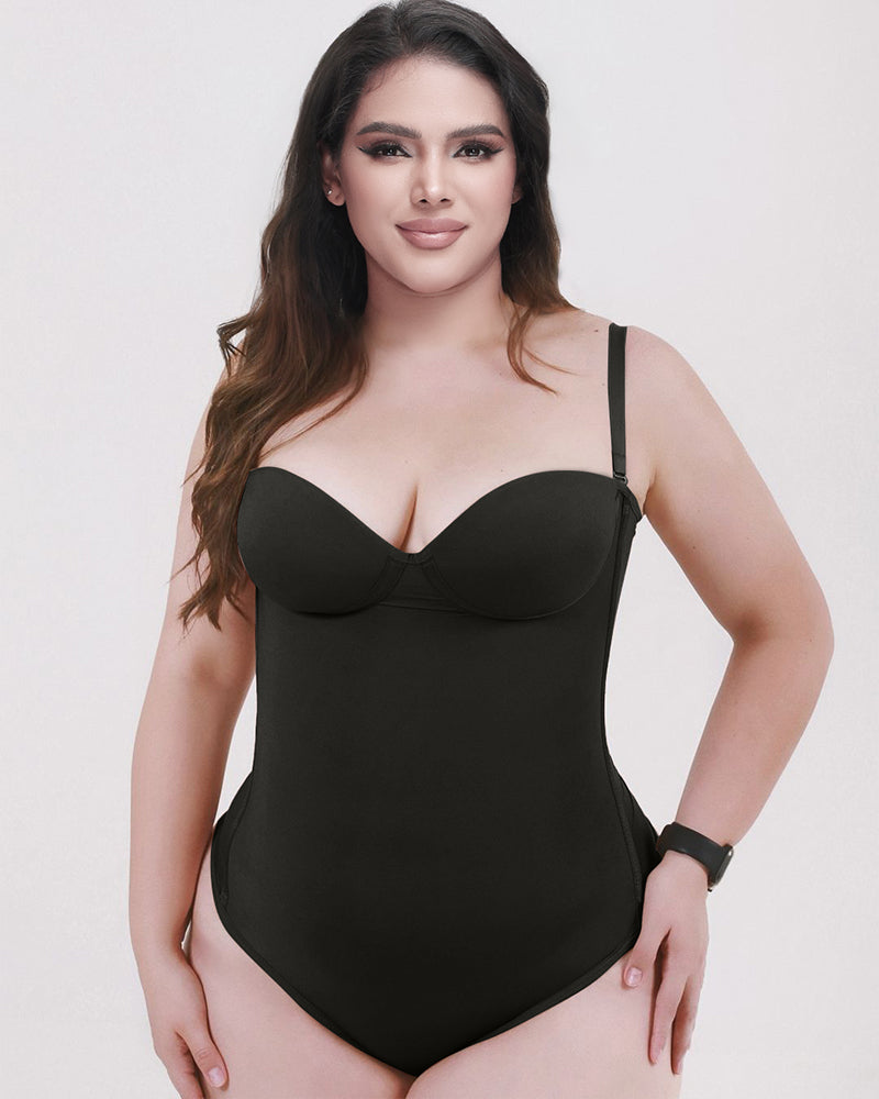 Nahtloser Shapewear-Bodysuit mit Schnürung hinten