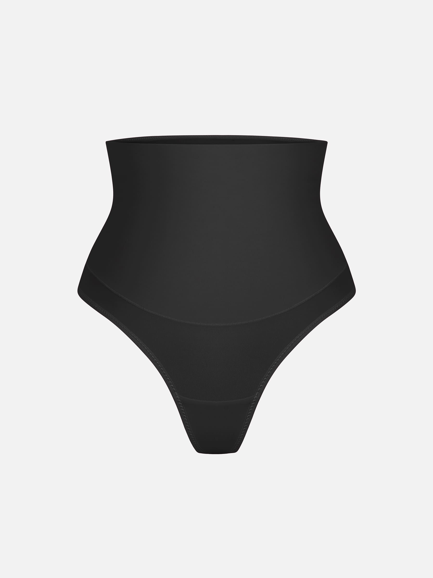 Shapevive Mid-Waisted Thong Tummy Control Shaper Panties