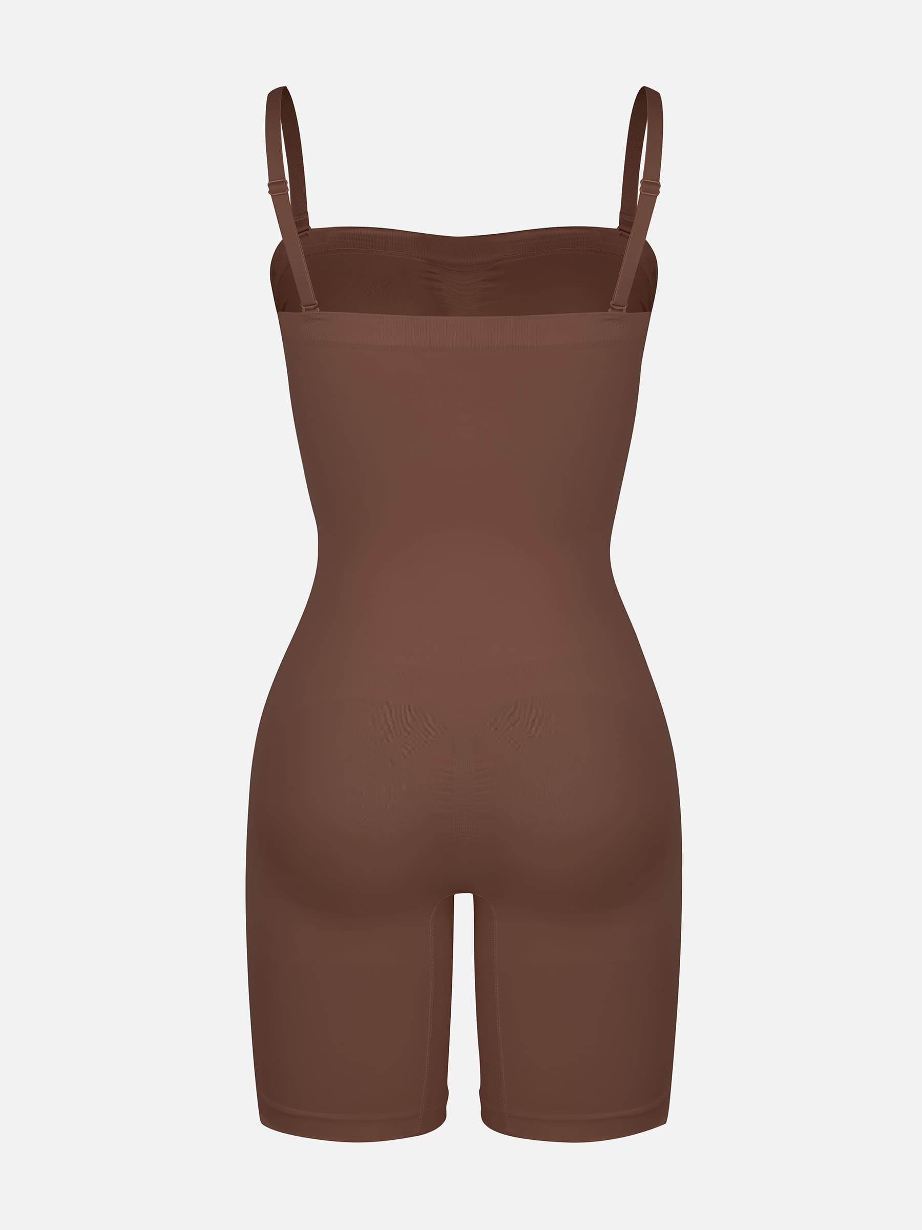 Shapevive Strapless Seamless Bodysuit with Removable Straps