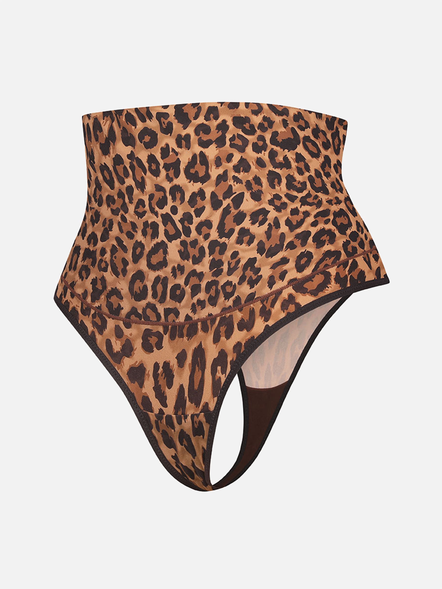 Shapevive Mid-Waisted Thong Tummy Control Shaper Panties