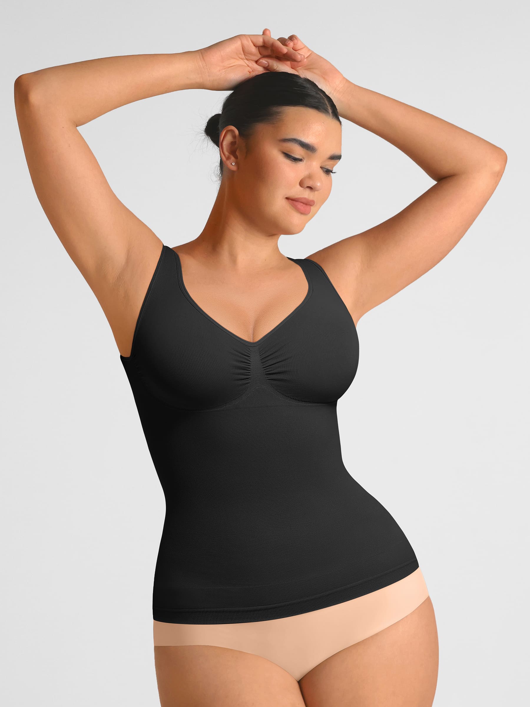 Shapevive Bust Support Waist and Abdomen Control Shape  Wide Straps Tank Top