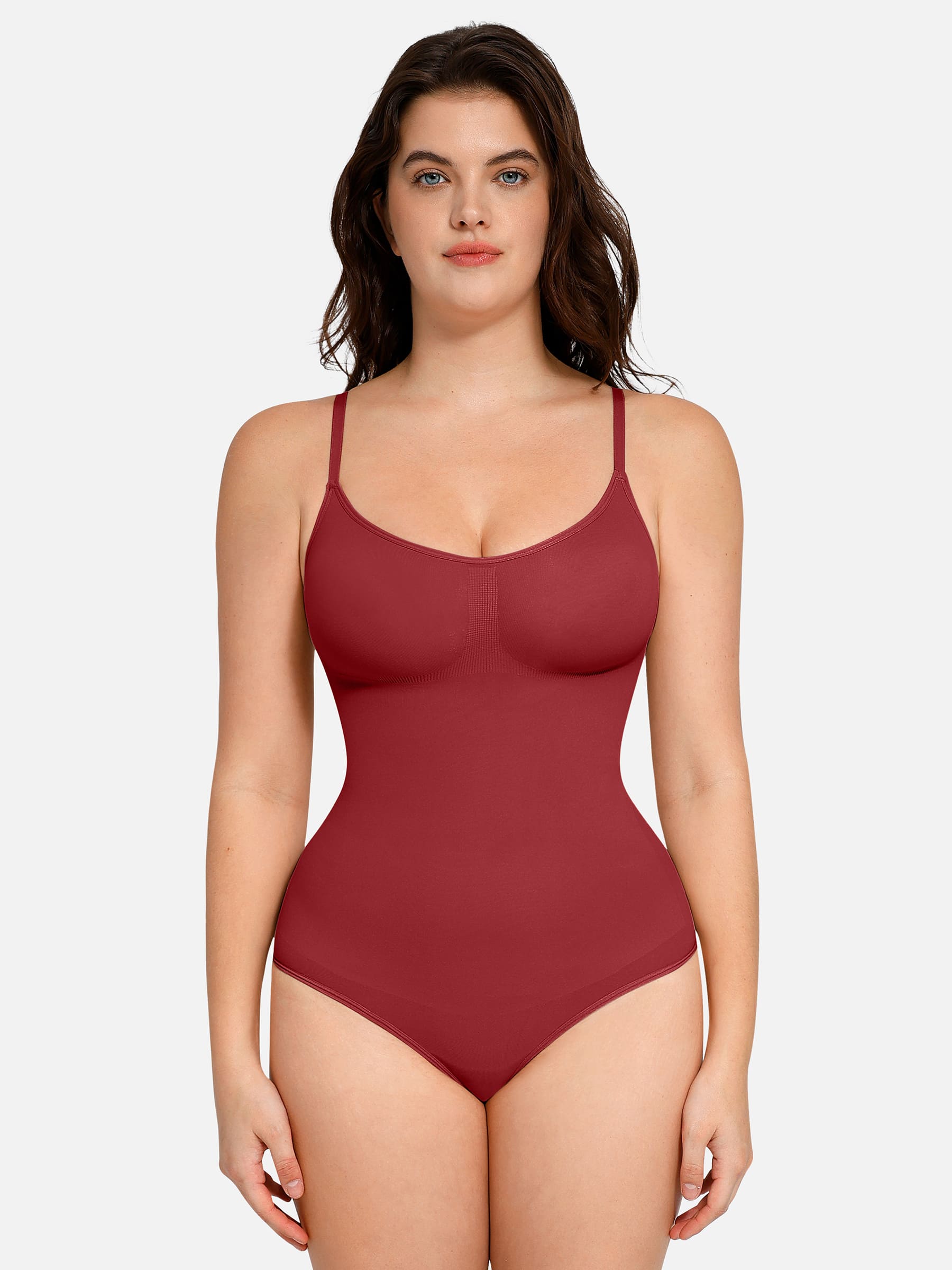 Shapevive Everyday Wear Seamless Thong Bodysuit