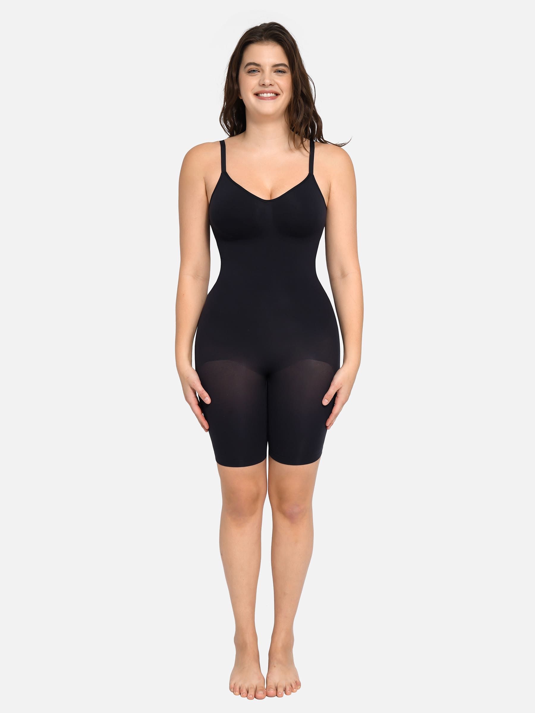 Shapevive Seamless Boyshort Sculpting Bodysuit