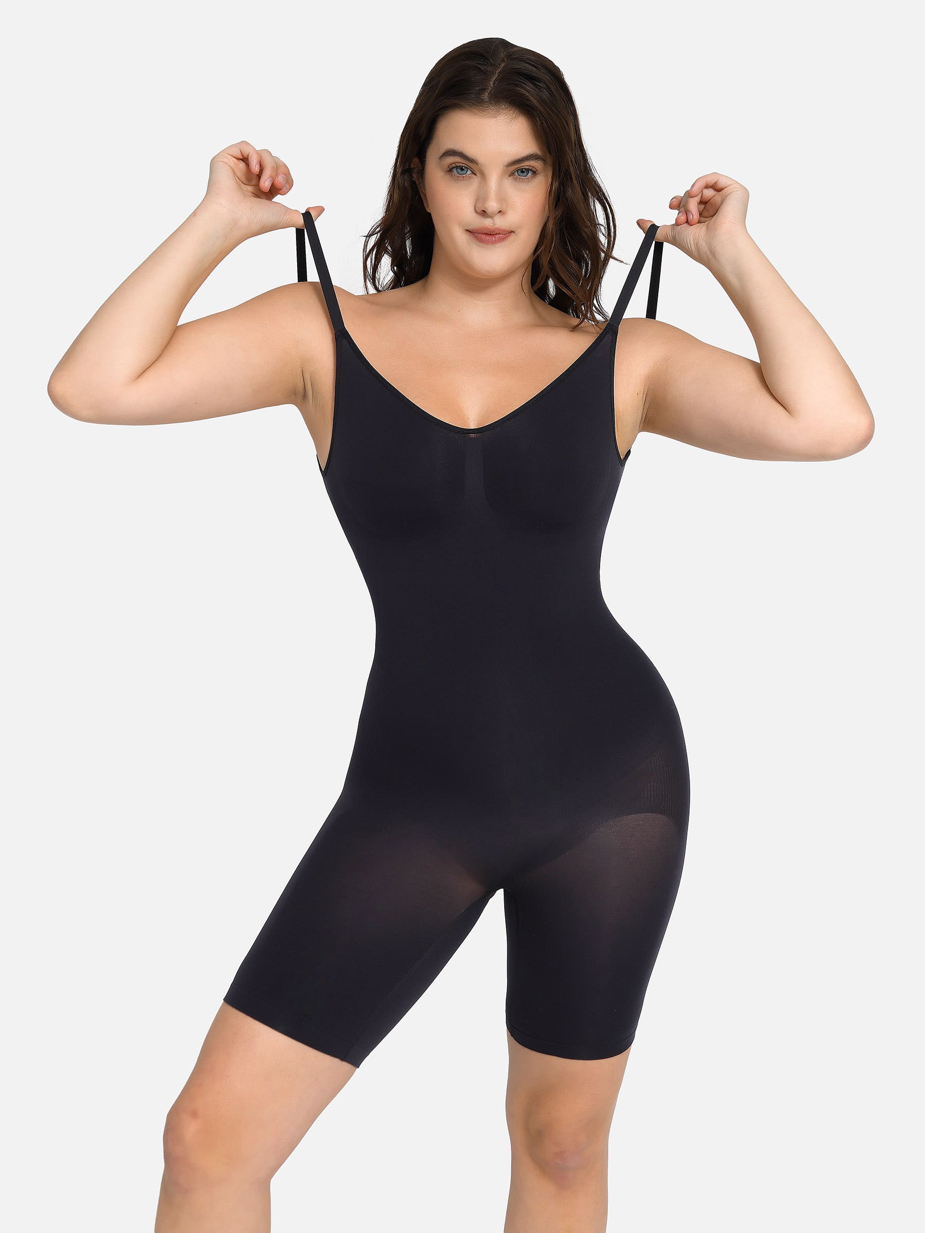Shapevive Seamless Boyshort Sculpting Bodysuit