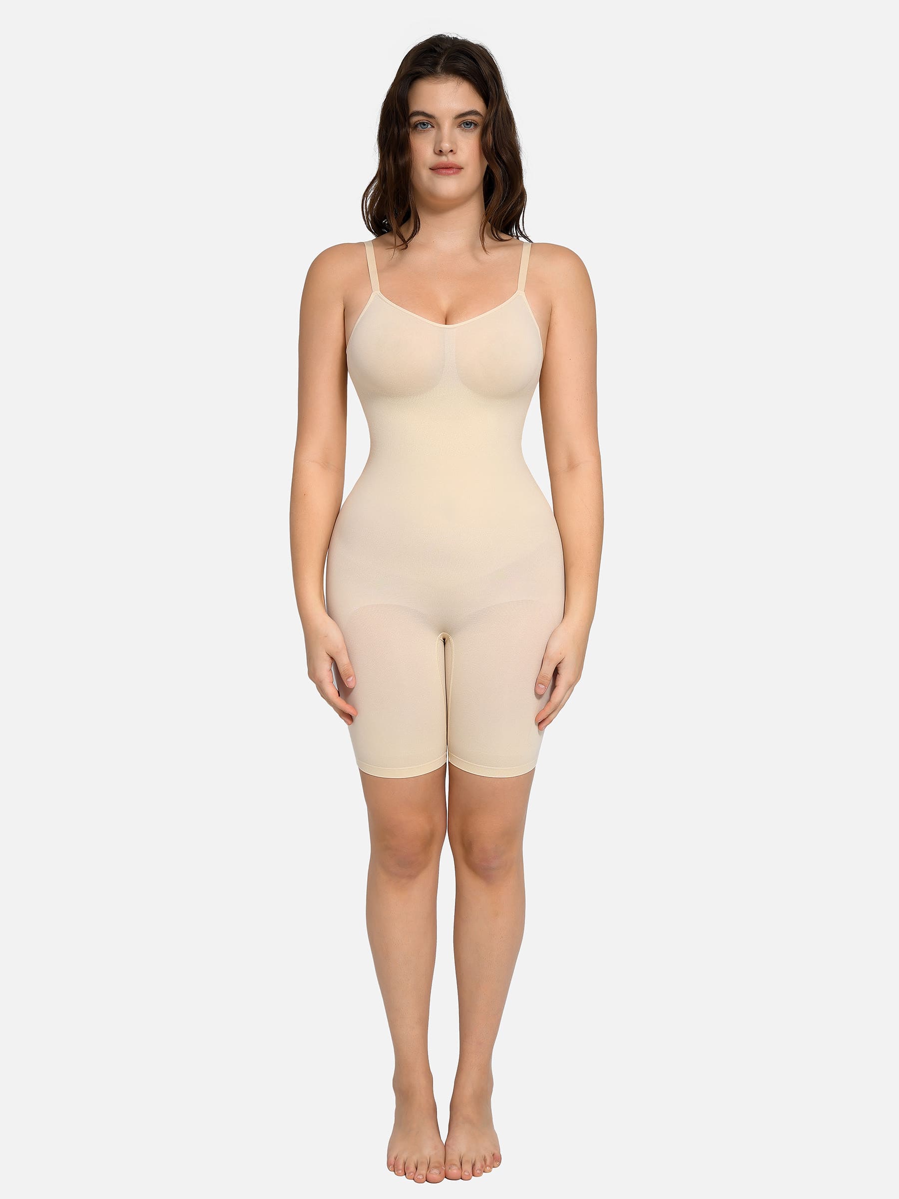 Shapevive Seamless Boyshort Sculpting Bodysuit
