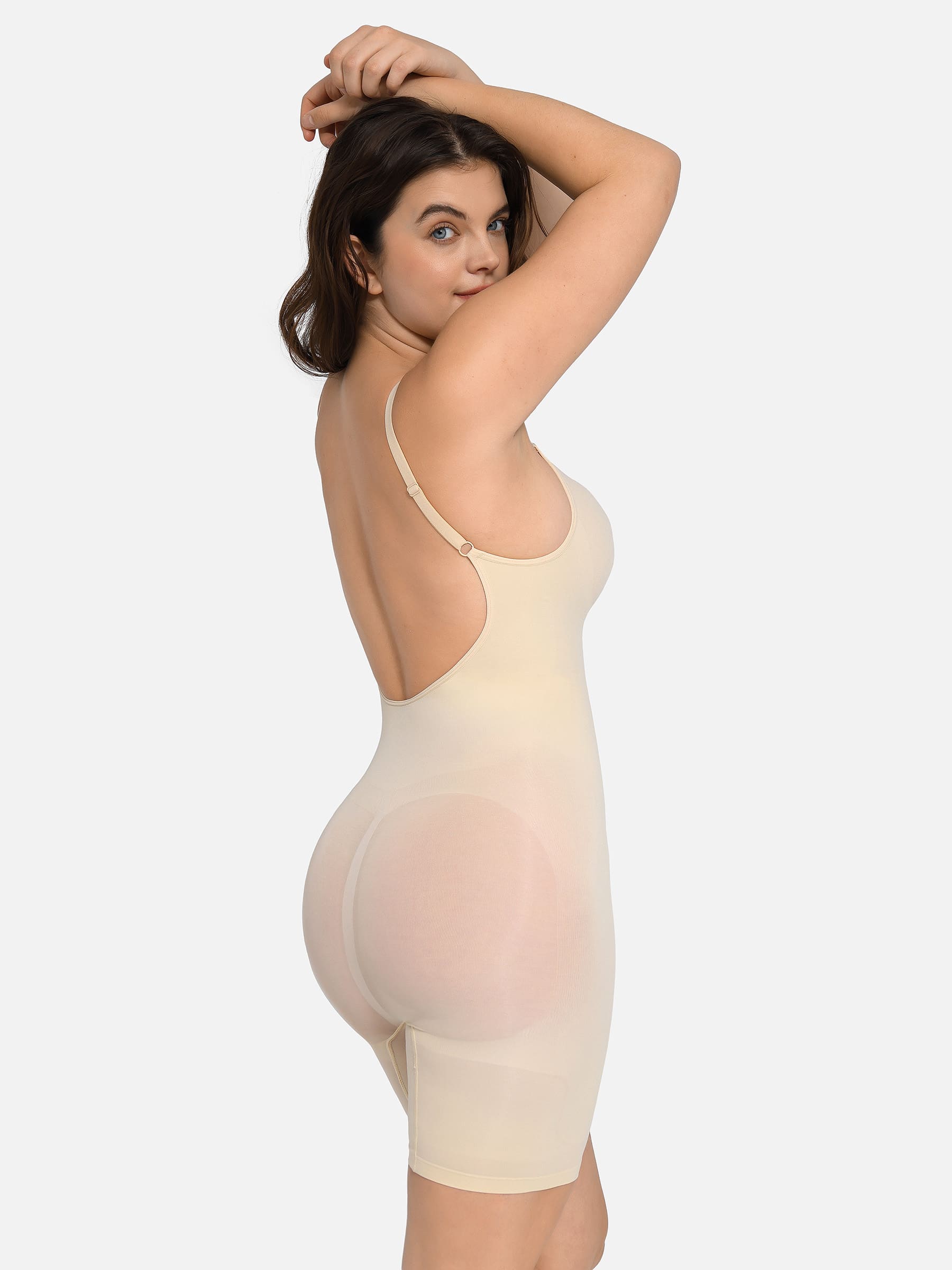 Shapevive Seamless Boyshort Sculpting Bodysuit