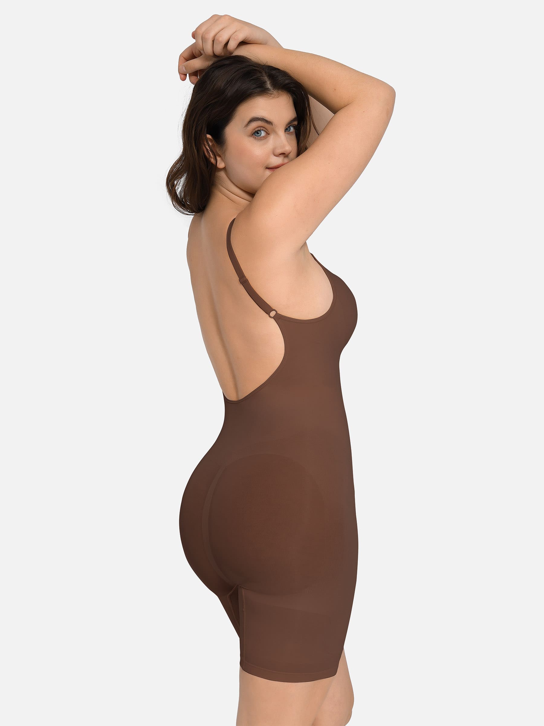 Shapevive Seamless Boyshort Sculpting Bodysuit