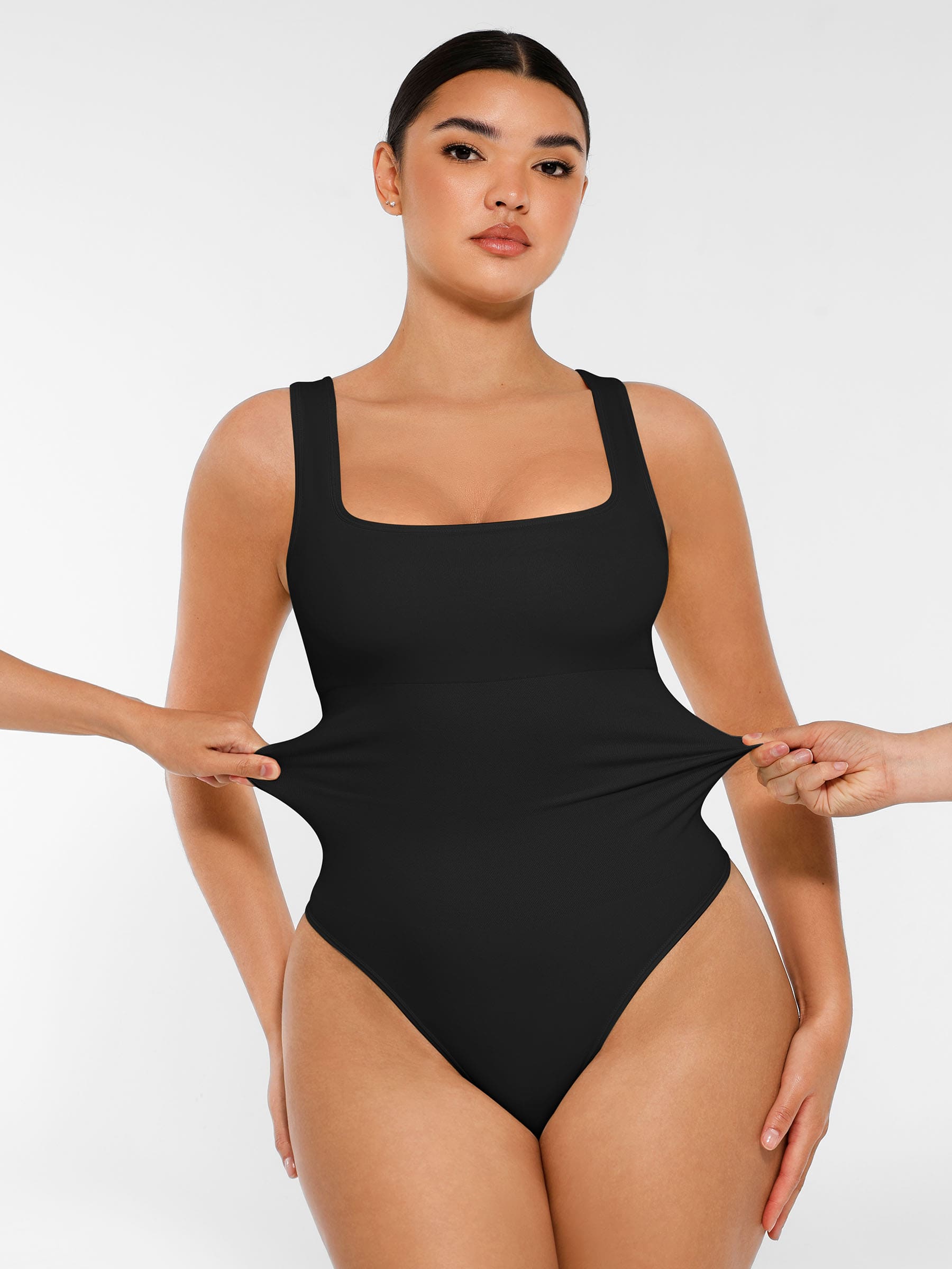 Shapevive Seamless Shapewear Thong Bodysuit