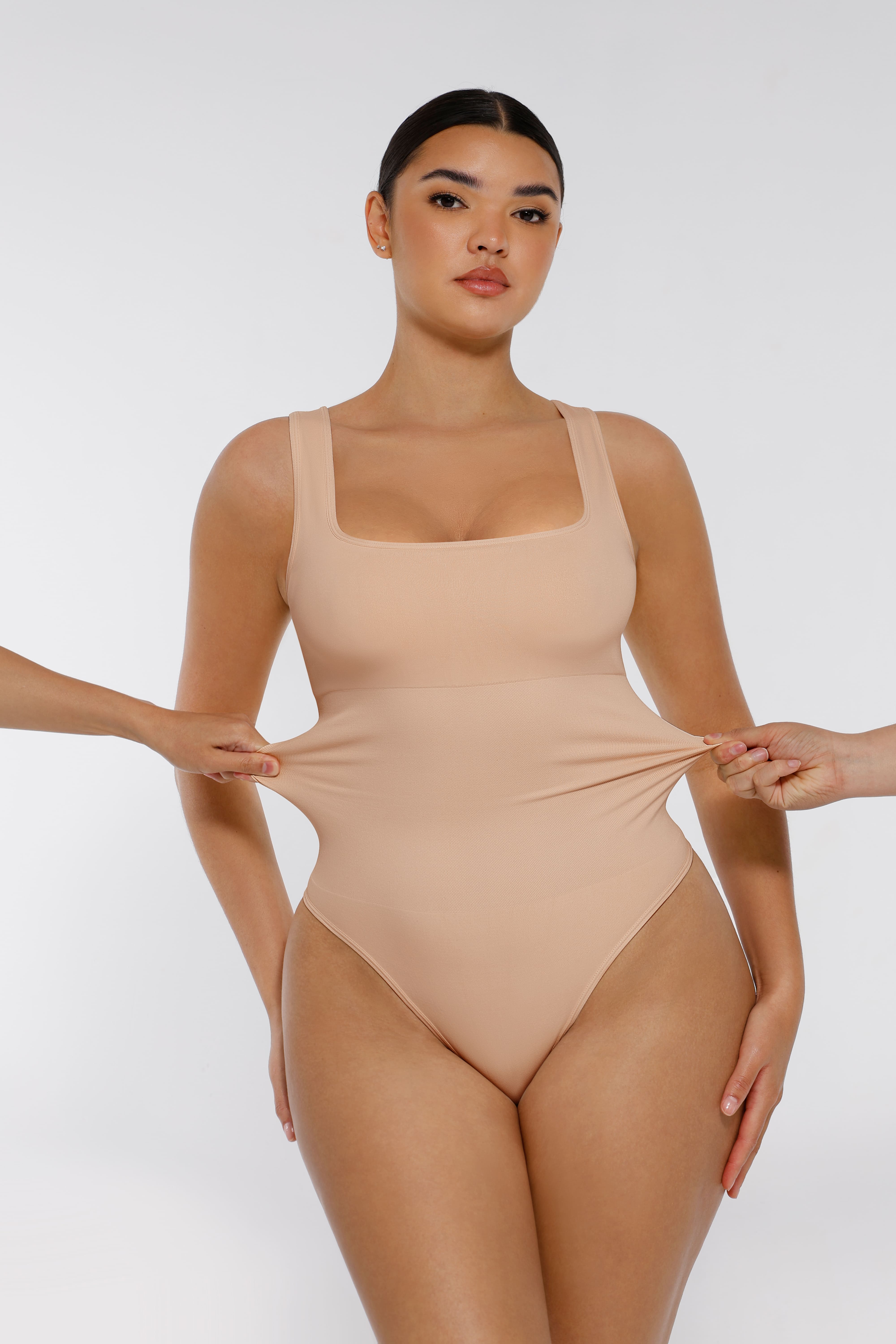 Shapevive Seamless Shapewear Thong Bodysuit