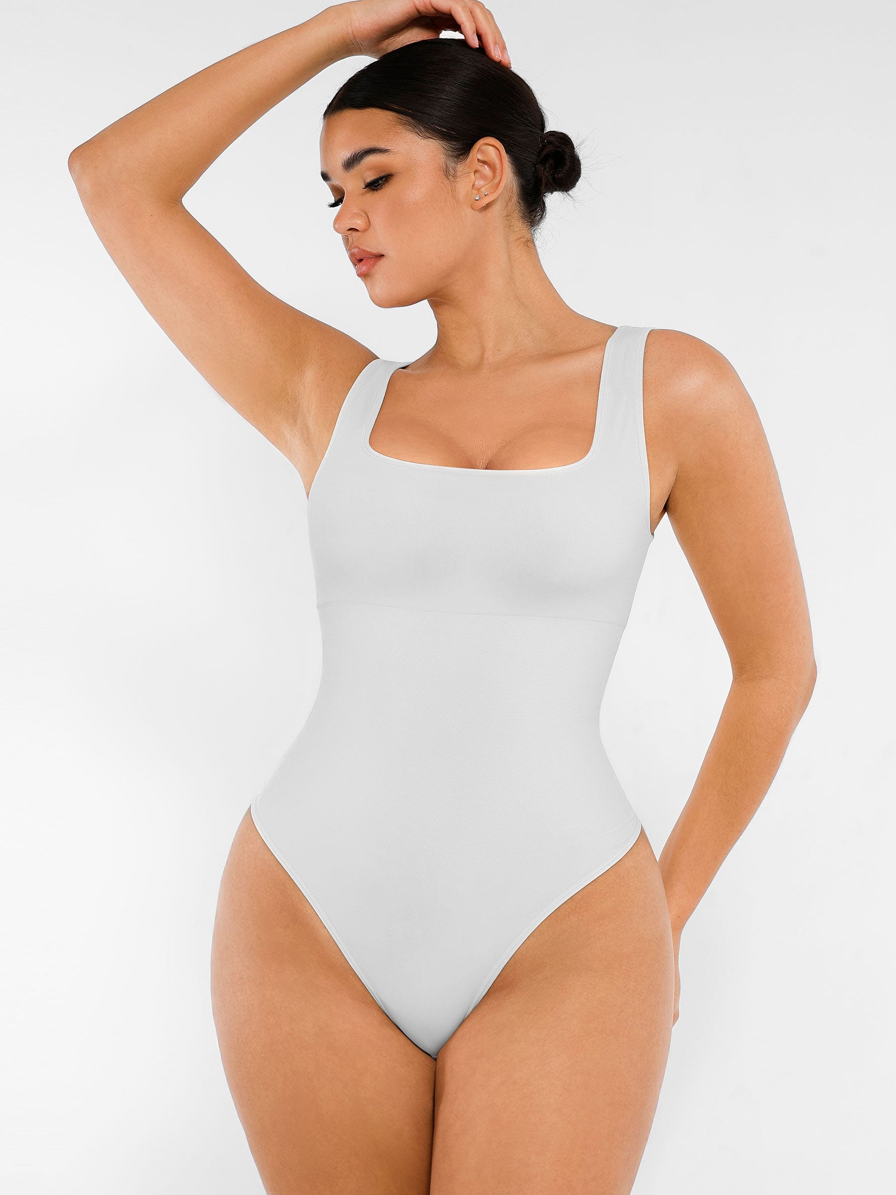Shapevive Seamless Shapewear Thong Bodysuit