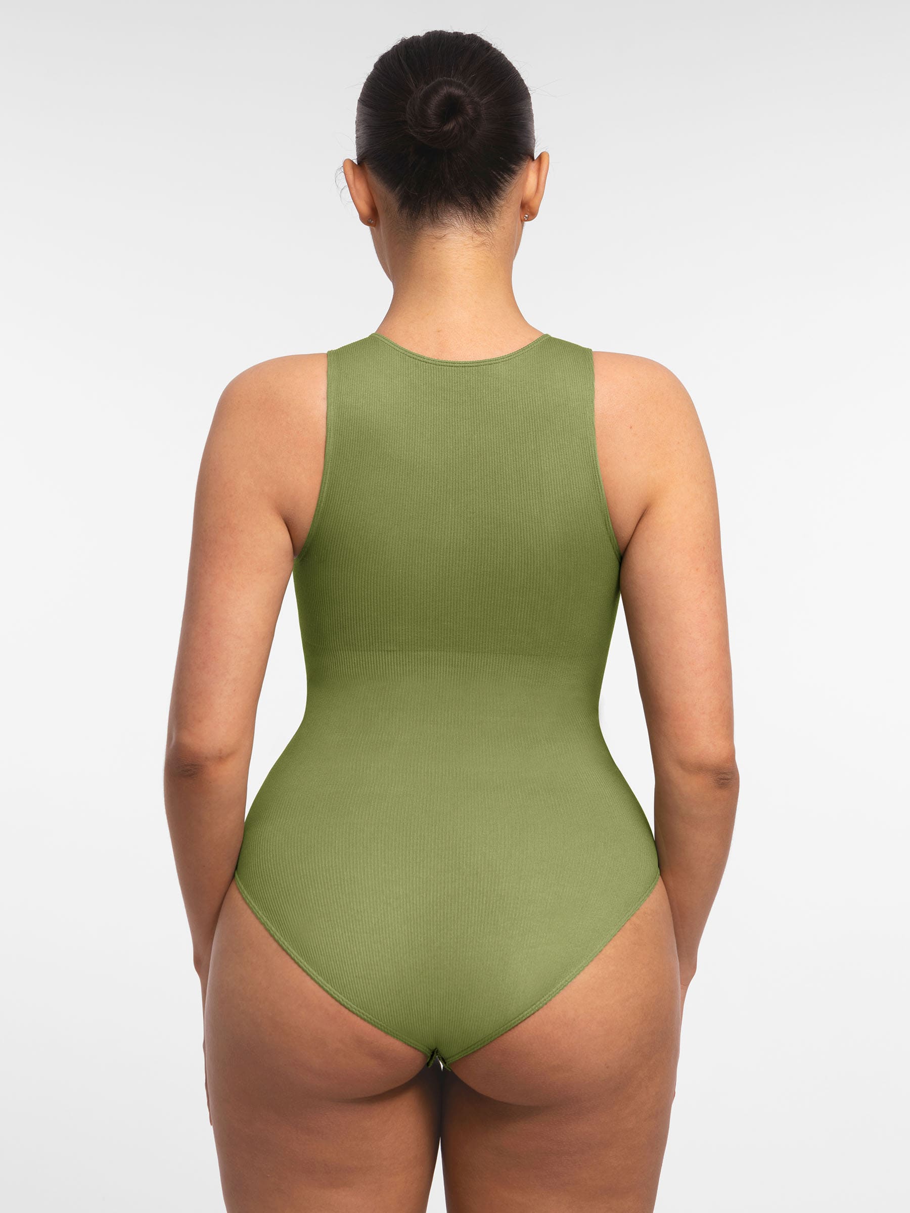 Shapevive Seamless Tummy Control Invisible Zipper Shaping Bodysuit