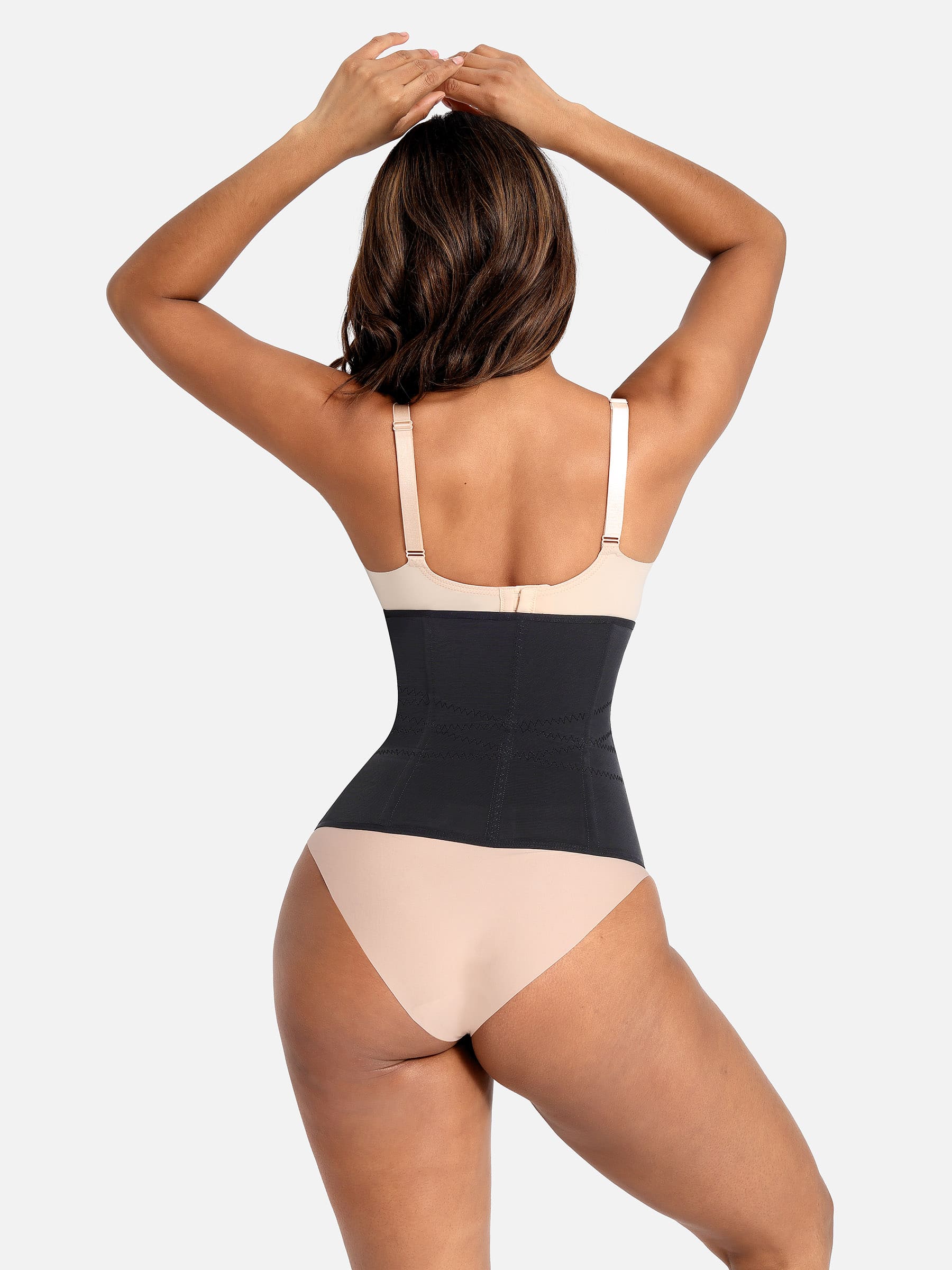 Shapevive Waist Trainer for Women – Mesh Corset Body Shaper with Steel Bones