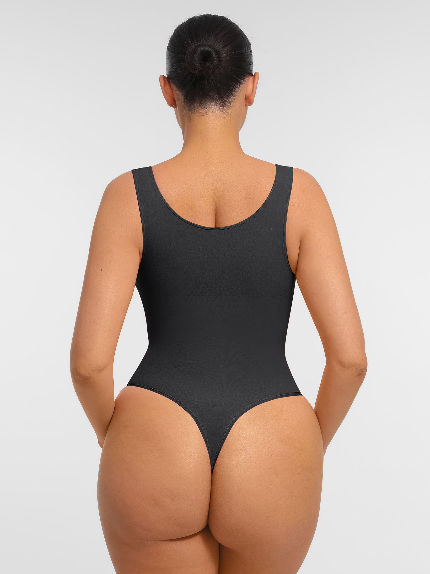 Shapevive Tummy Control Seamless Wide Strap Bodysuit