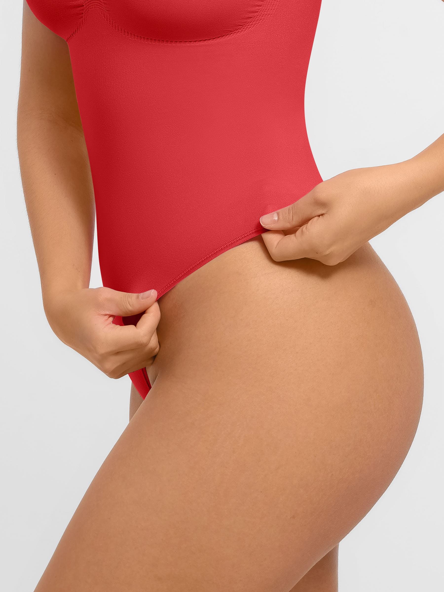 Shapevive Tummy Control Seamless Wide Strap Bodysuit