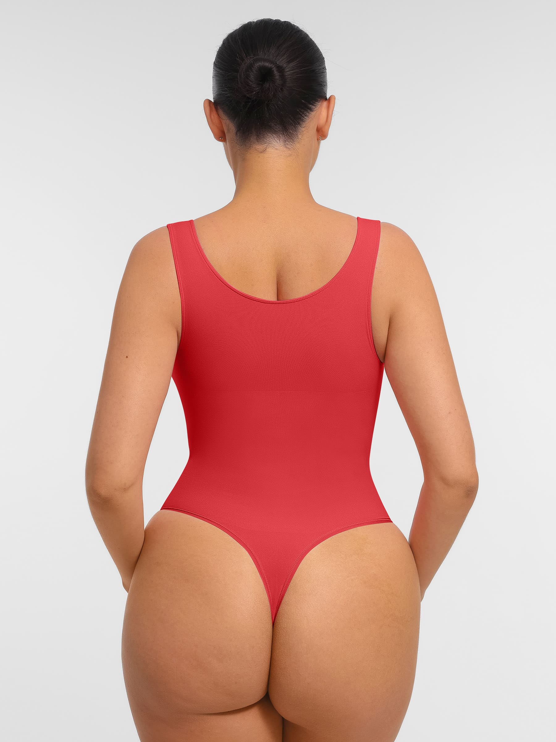 Shapevive Tummy Control Seamless Wide Strap Bodysuit