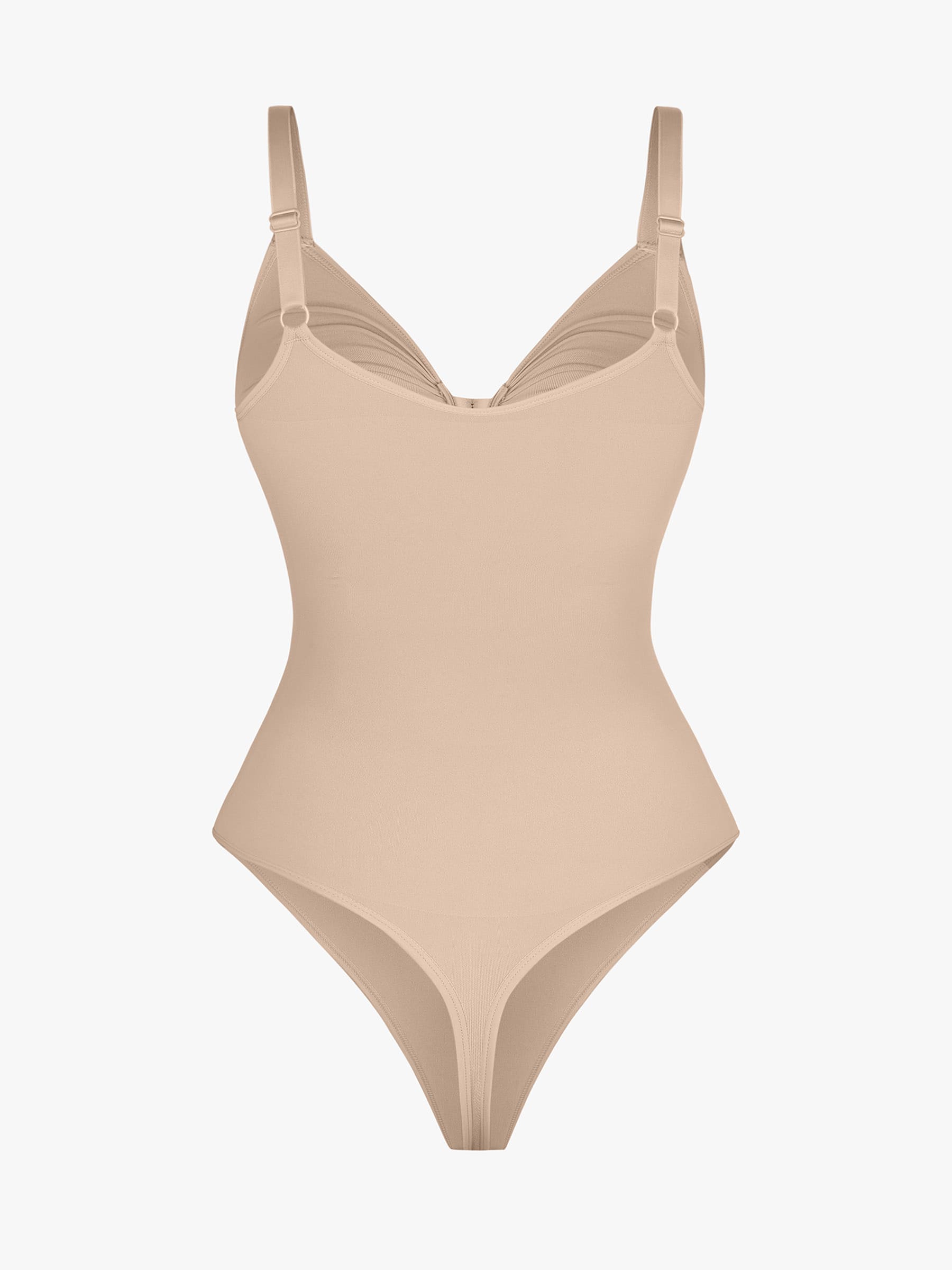 Shapevive Tummy Control Seamless Zipper Shaping Bodysuit