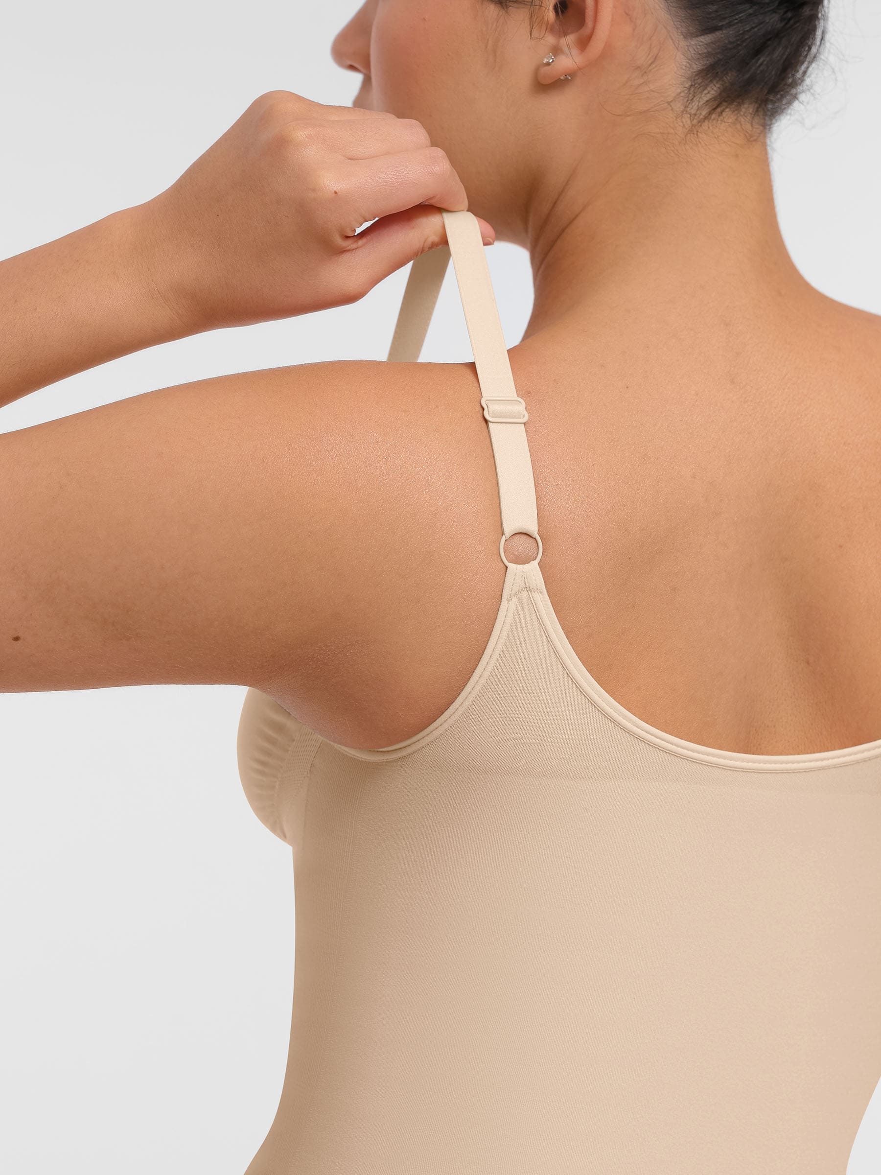 Shapevive Tummy Control Seamless Zipper Shaping Bodysuit