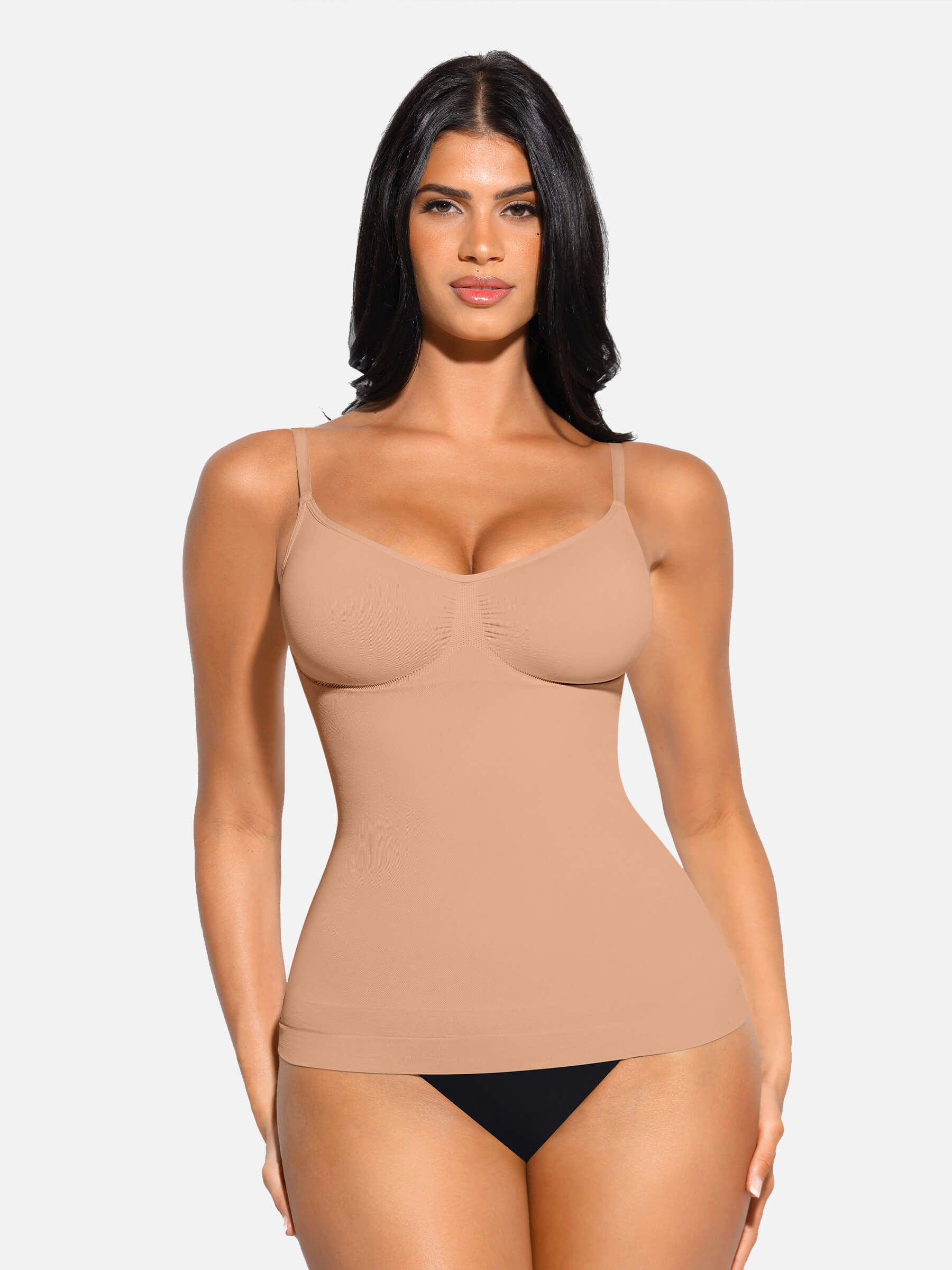 Shapevive 3-Pack Bust Support and Waist Control Shape Tank Top Bundle