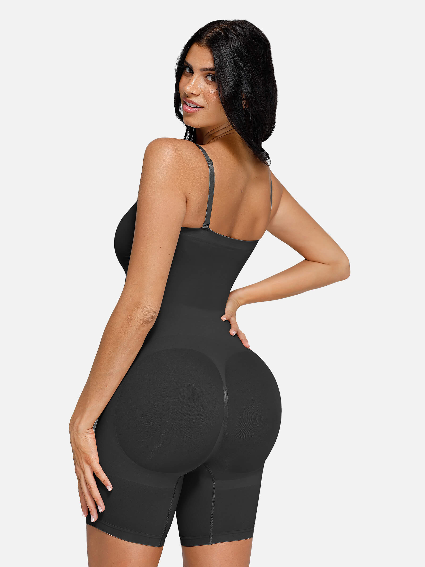 Shapevive Seamless Strapless Bodysuit with Removable Straps