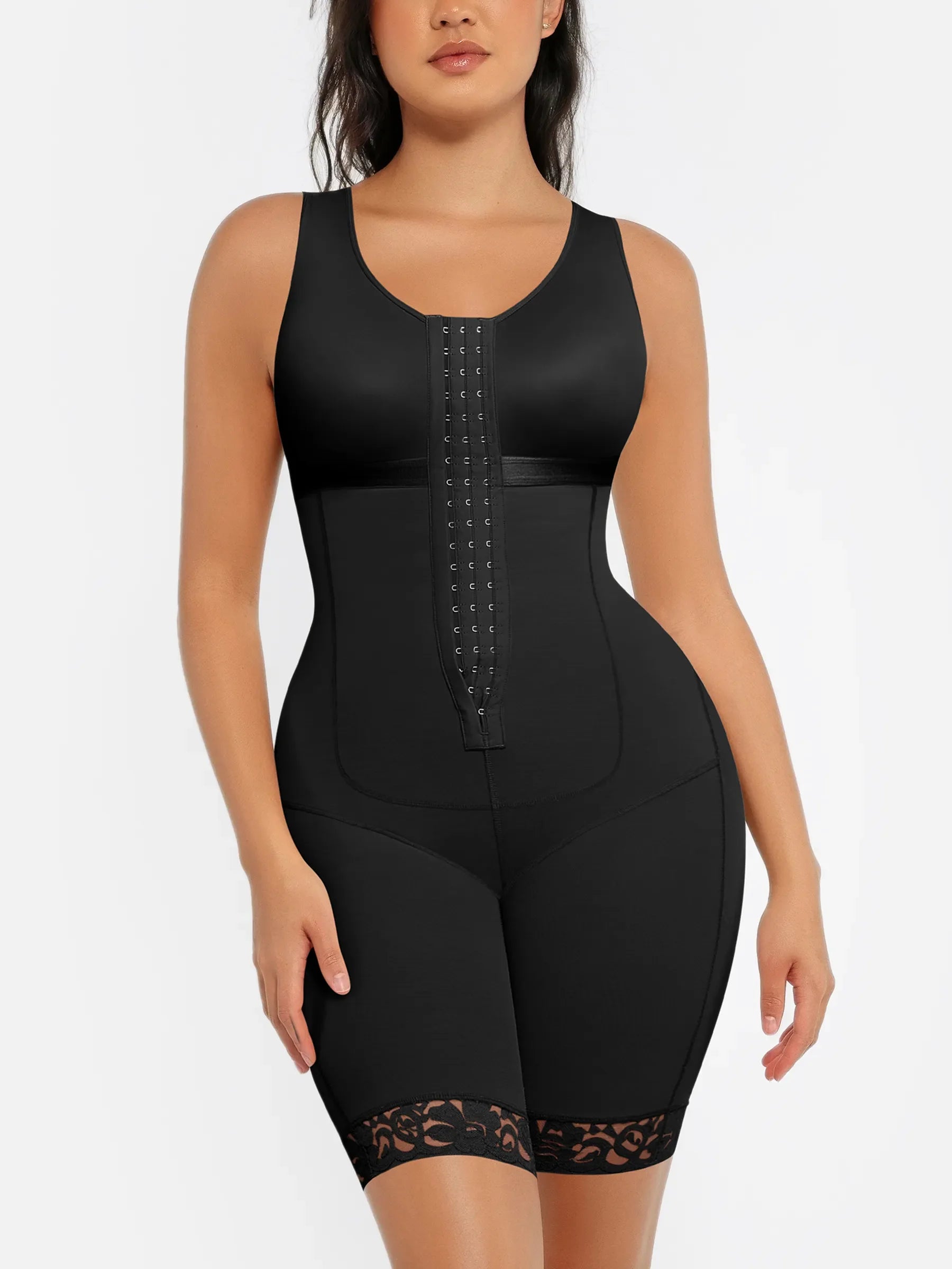 Shapevive Post-Surgery Full Body Shaper with Tummy Control Open Bust and Butt Lift