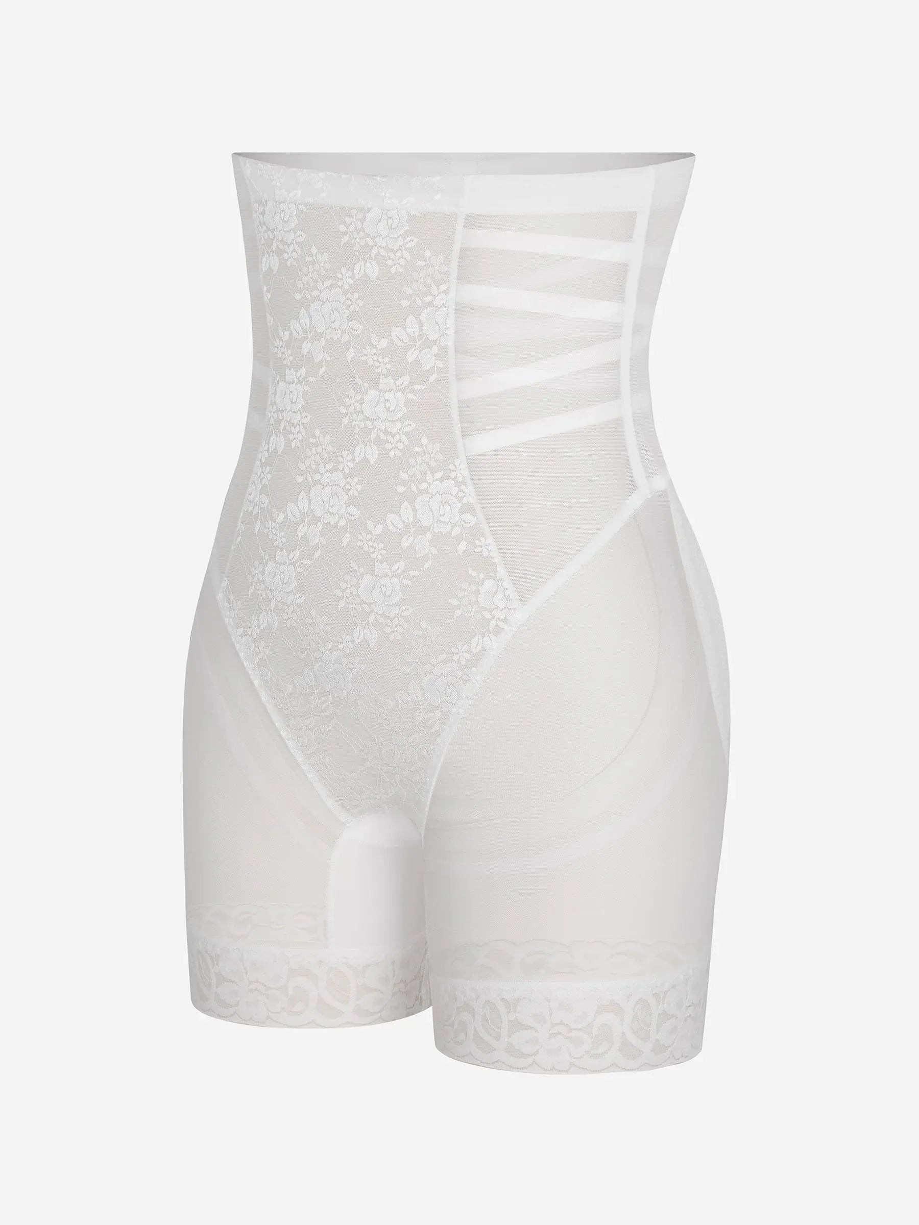 Shapevive Patterned Lace Breathable Shapewear Shorts