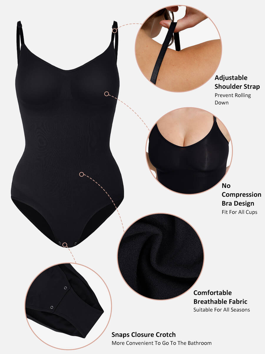 Shapevive Everyday Wear Seamless Bodysuit