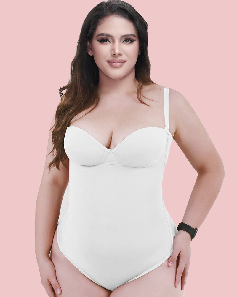 Nahtloser Shapewear-Bodysuit mit Schnürung hinten